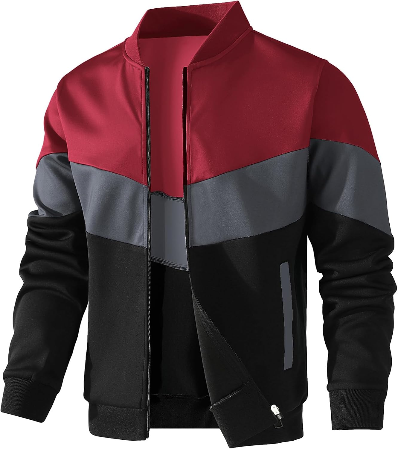 HYPESTFIT Mens Lightweight Jacket for Casual Style and Comfort
