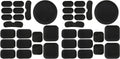Universal Airsoft Helmet Pads Replacement Foam Kit - Improved Fit