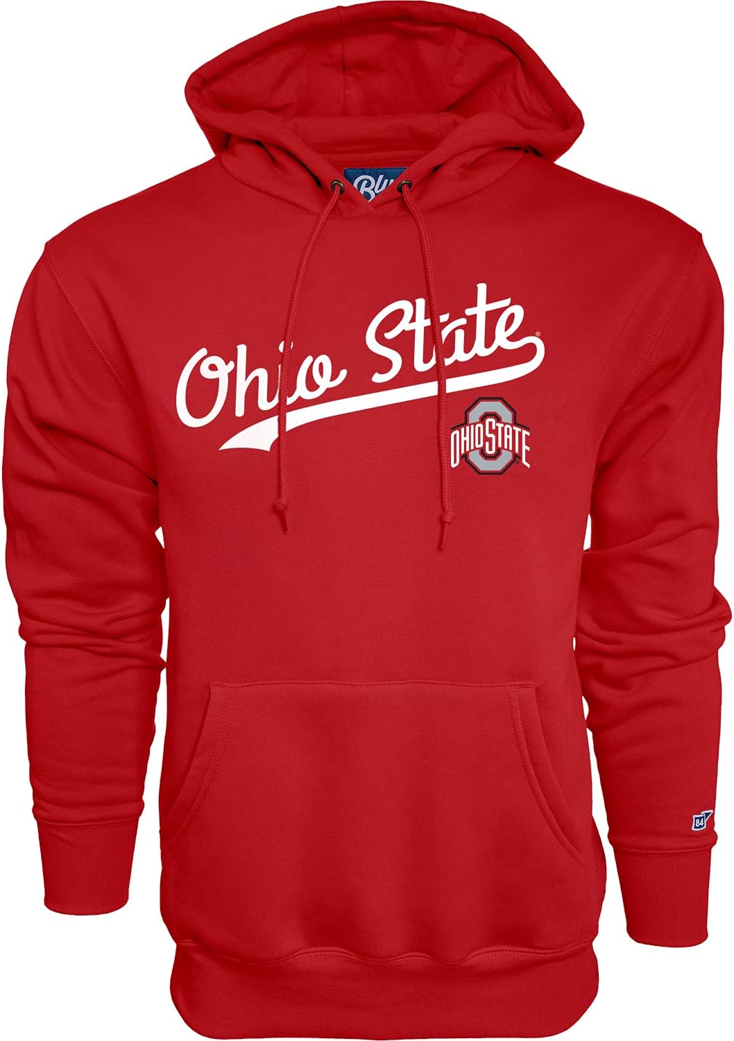 Ohio State Buckeyes Men's Hoodie Cursive Team Color Review
