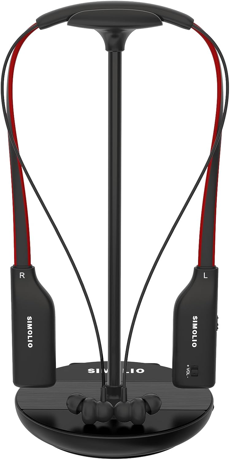 Wireless Headphones for TV with No Delay & Volume Control