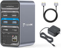 USB C Docking Station Dual Monitor 15-in-2 - Dual 4K HDMI, 100W PD