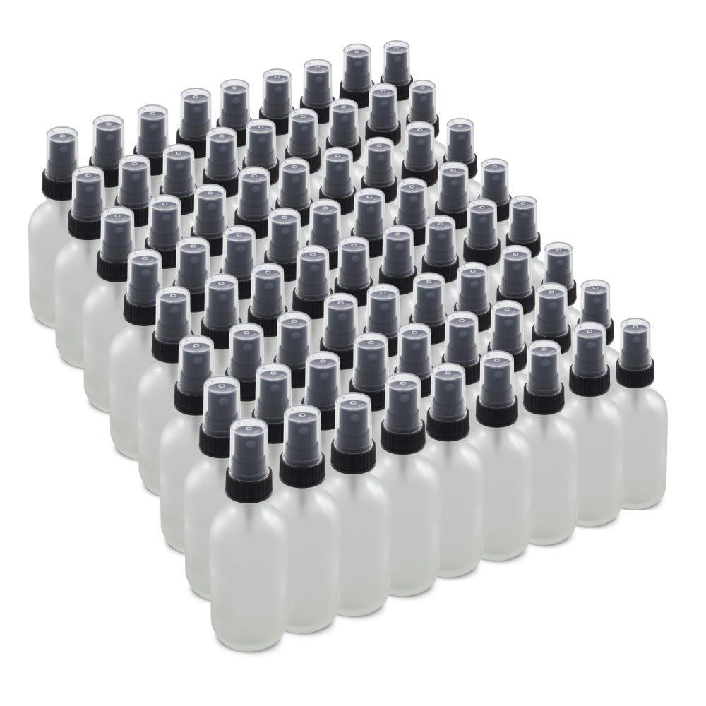 72 Pack 2 oz Glass Spray Bottles for Business Needs