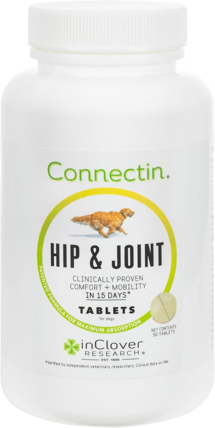 Connectin Natural Hip & Joint Supplement for Dogs - 50 Count