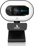 NexiGo StreamCam N930E 1080P Webcam with Ring Light and Privacy Cover
