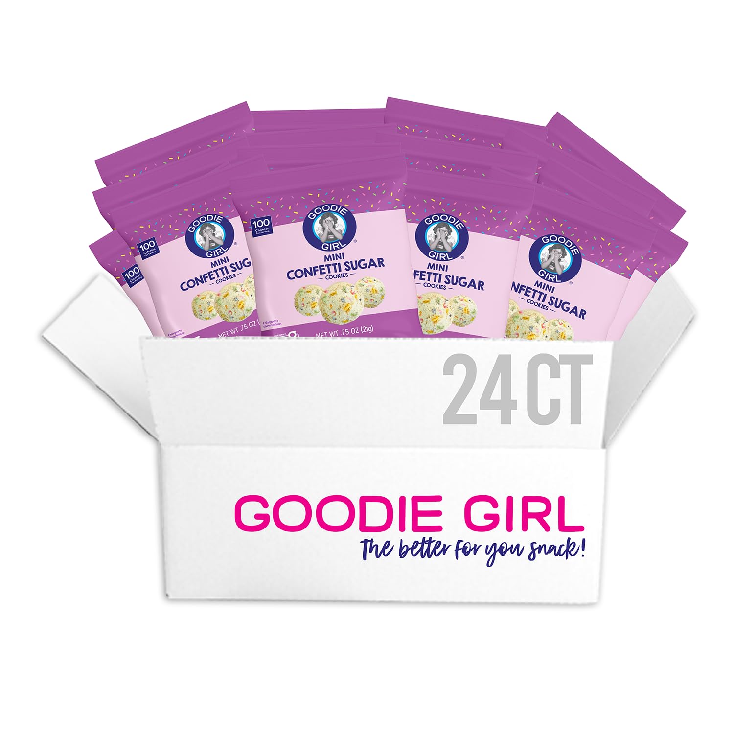 Goodie Girl Mini Confetti Sugar Cookies - Gluten Free Treats