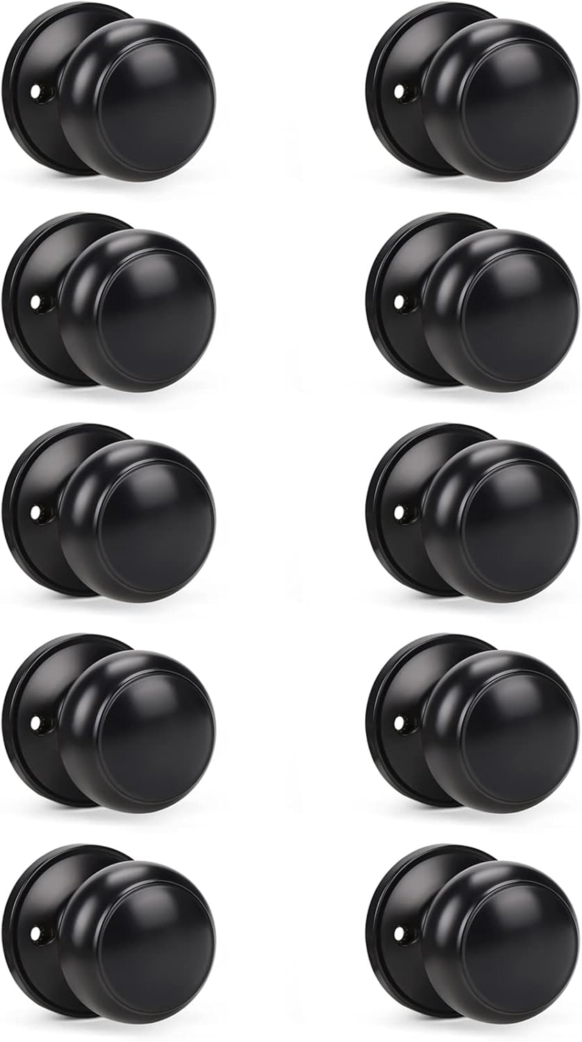 KNOBWELL Classic Closet Door Knobs for Easy Installation and Style