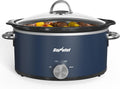 Sunvivi 3 Quart Slow Cooker & Mini Food Warmer - Compact All-Day