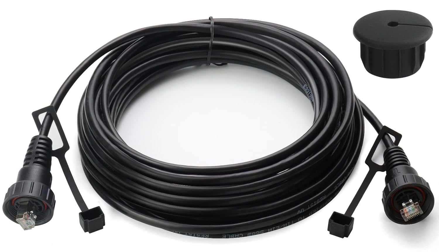 25ft Garmin Marine Ethernet Cable - Sharp Compatibility