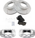Front Performance Brake Pad & Rotor Kit for Toyota Tundra Sequoia