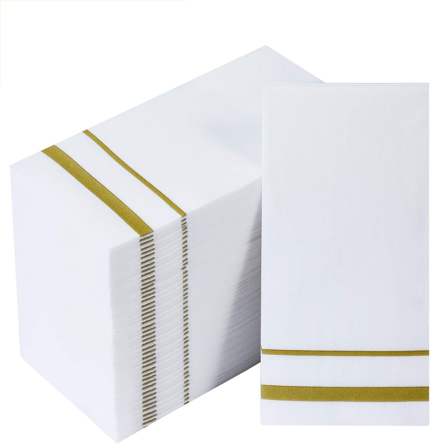 FOCUSLINE 200 Linen Feel Disposable Bathroom Napkins for Events