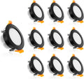 2 in LED Recessed Lighting 10 Pack - Dimmable 3W Warm White