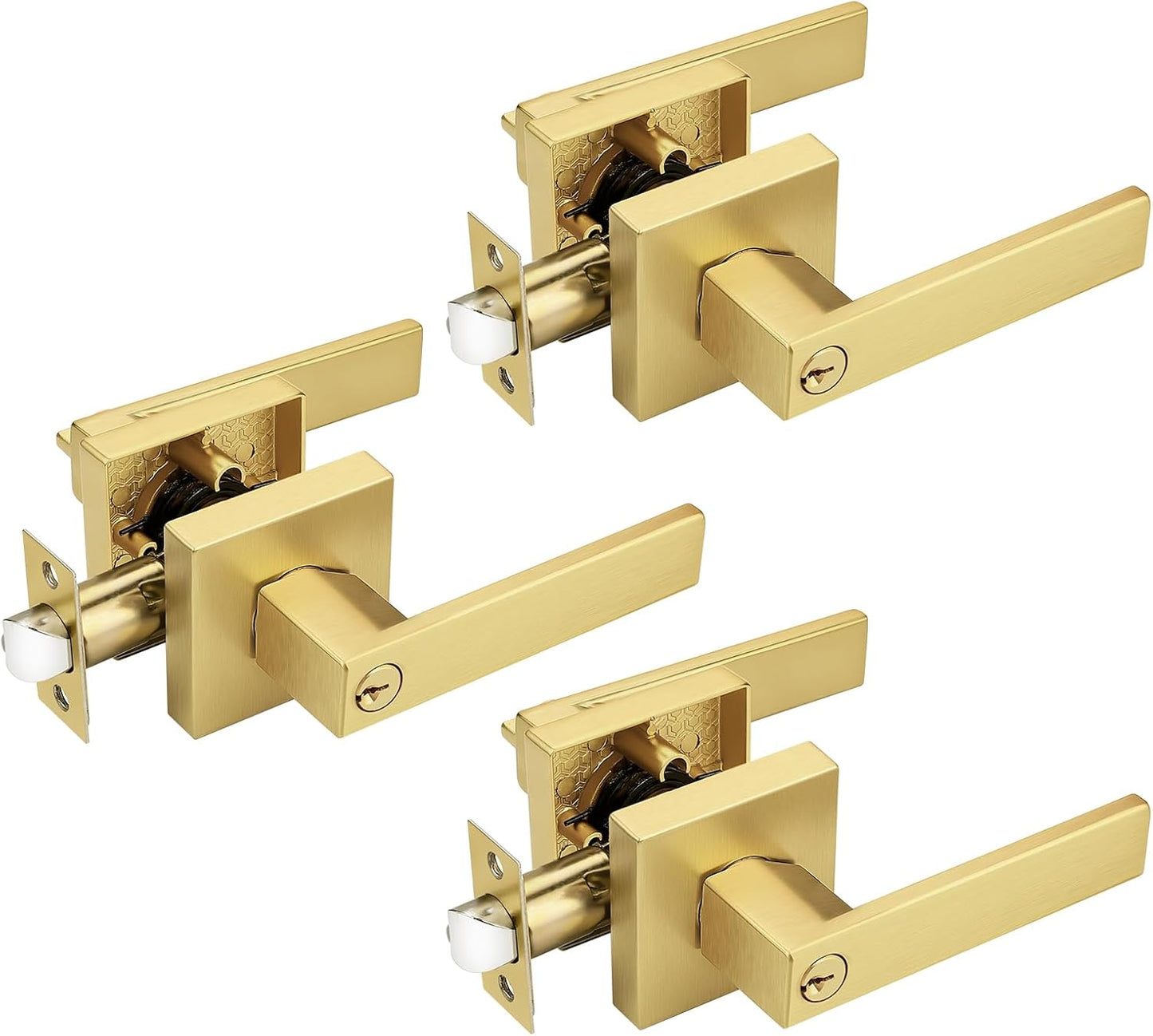 Gobrico Keyed Alike Entry Door Handle for Modern Security Needs