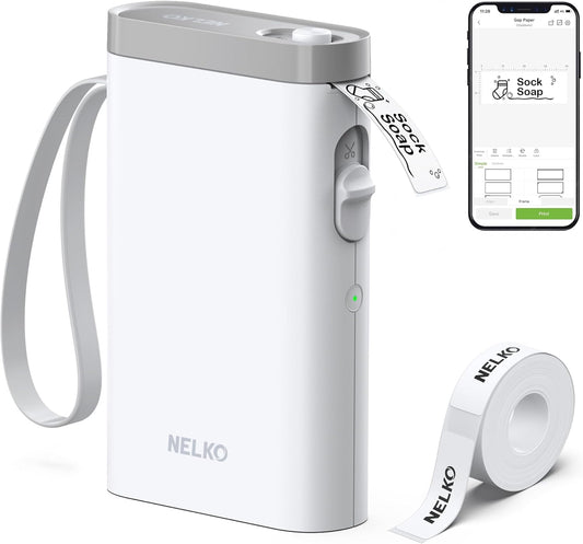 Nelko Bluetooth Label Maker - Organize with Ease!