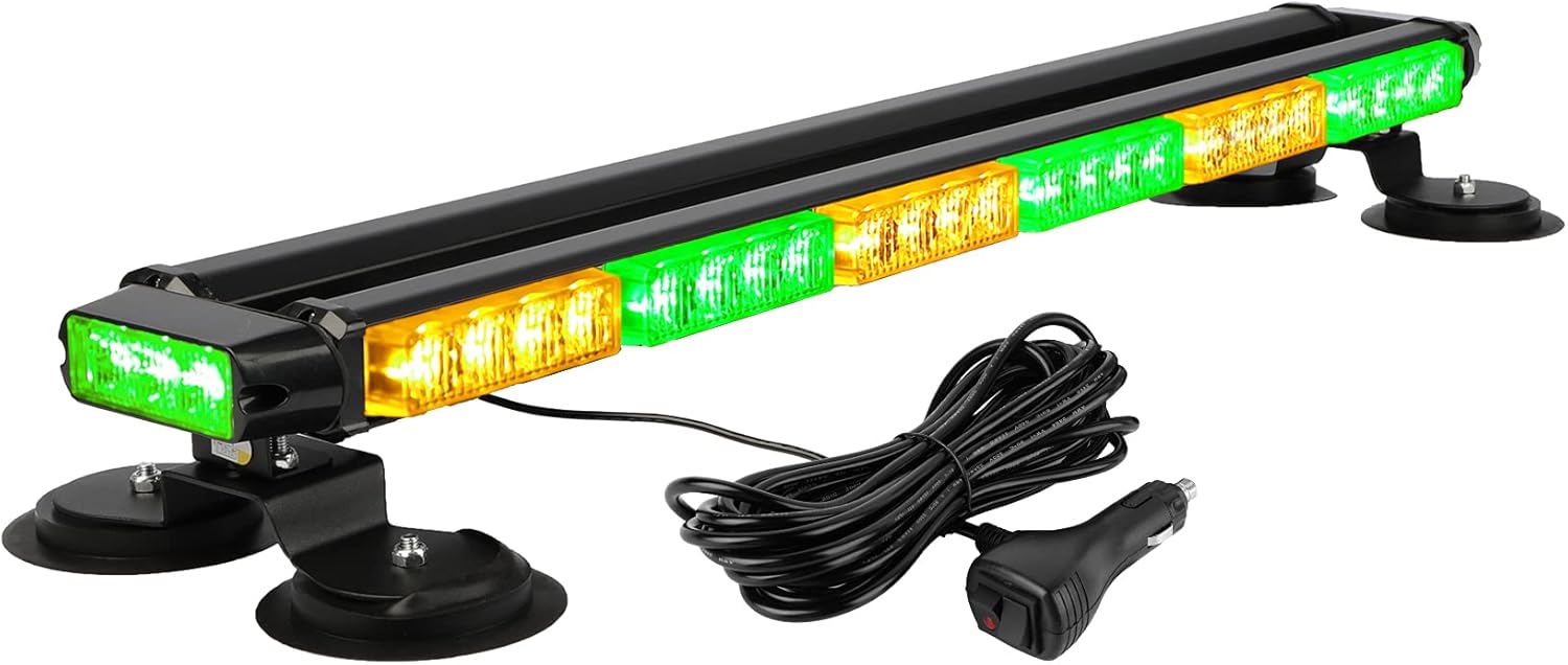 ASPL 29.5in 54 LED Strobe Light Bar for Emergency Vehicles