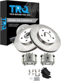 TRQ Front Brake Pad & Rotor Kit for Chevrolet HHR 2006-2011
