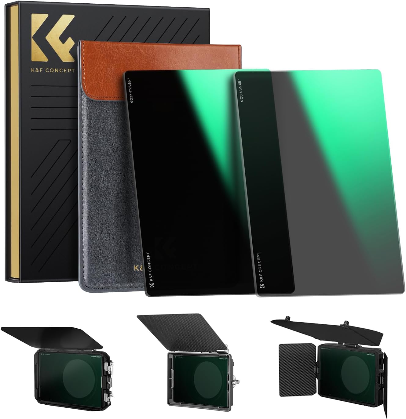 K&F Concept Square ND Filter Kit for Matte Box Photography