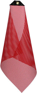 Oversize Warning Single Corner Heavy Duty Grommet Flag - Durable 18 x