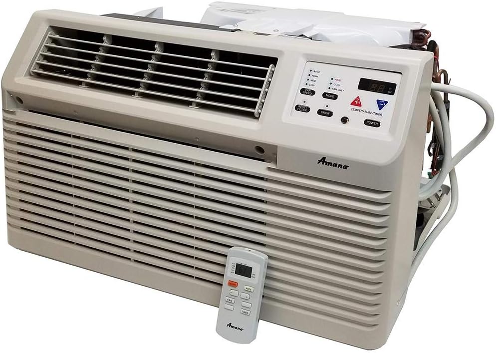 AMANA 7,400 BTU Through-The-Wall Air Conditioner w/ Electric Heat