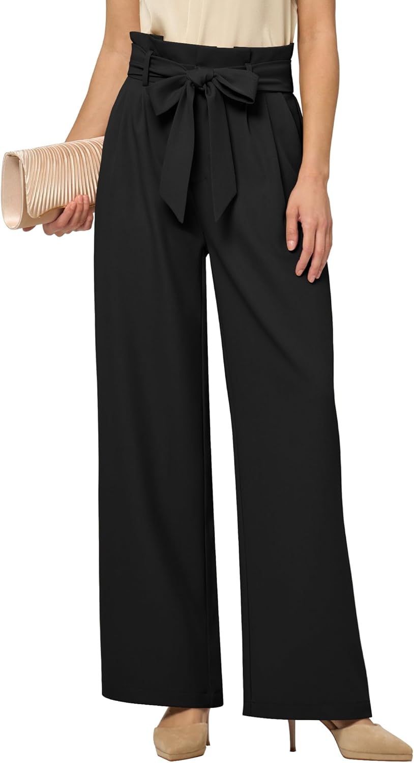 Willit Women's High Waisted Wide Leg Pants for Casual Elegance