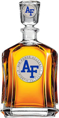US AIR FORCE ACADEMY Capitol Decanter - 24 OZ Pewter Glass