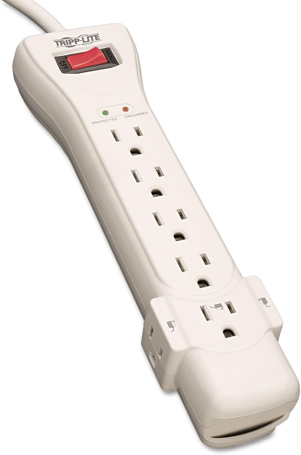 Tripp Lite Surge Protector: 2160 Joules, $75K INSURANCE Ivory