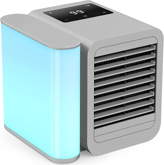 Portable Air Conditioner Cooling Fan: Mini Air Cooler for Home