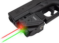 HiLight Tactical P3RGL Red Green Laser Flashlight - 500 Lumens