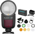 Flashpoint Zoom Li-on X R2 TTL Round Speedlight for Canon - Natural