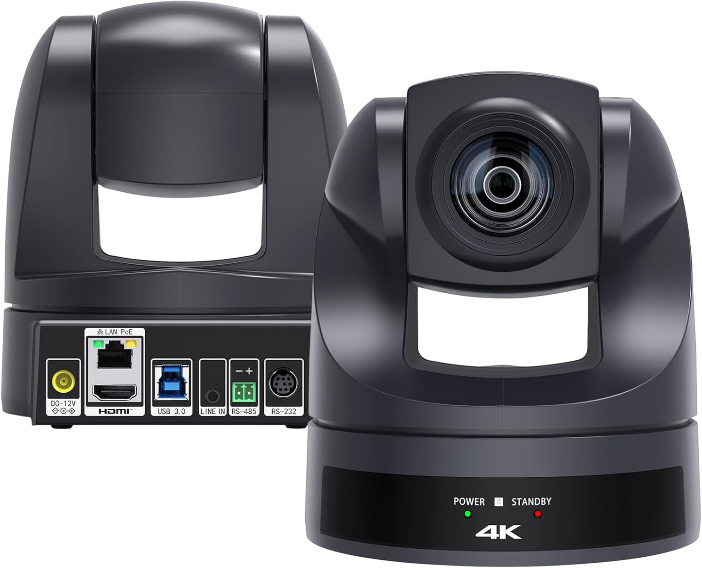 4K HDMI PTZ Camera with 20X Optical Zoom for Video Conferencing