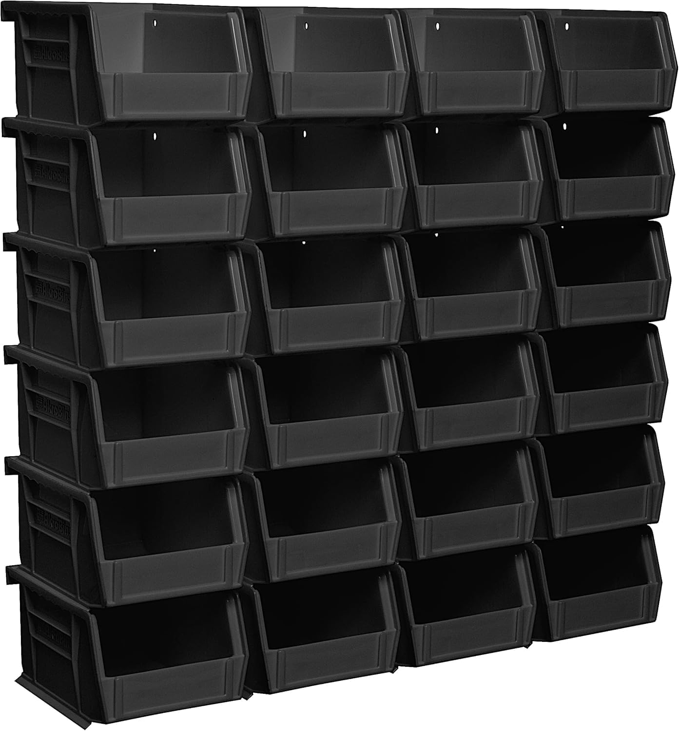 AkroBins Plastic Storage Bins for Garage and Craft Organization