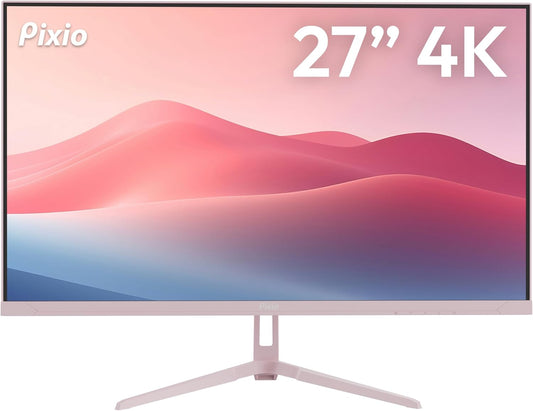 Immerse in 4K Gaming - Pixio 27 Pink Monitor