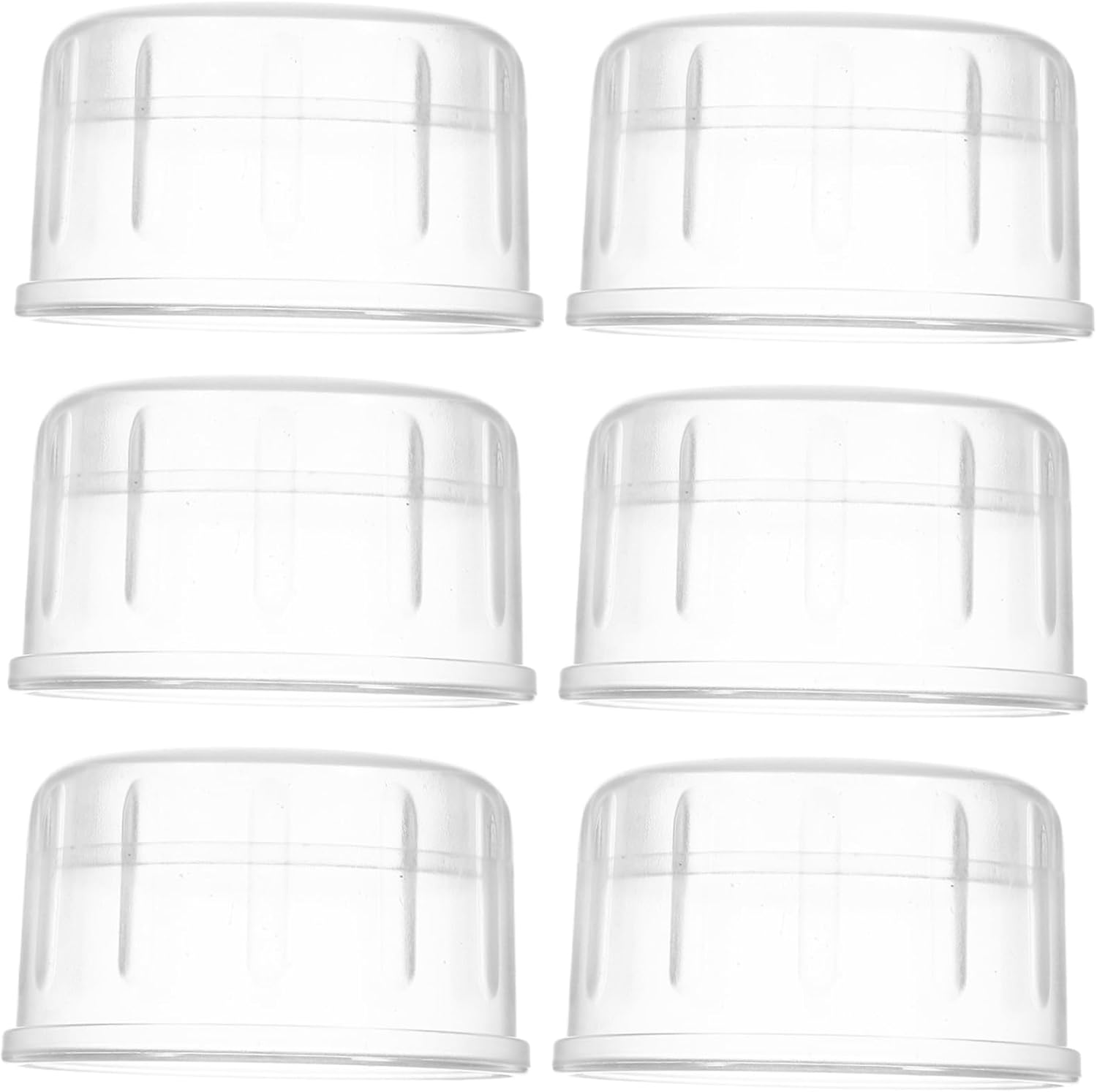 6pc Tight Fit Shaker Lids - Perfect for Cocktails!