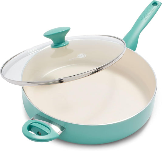 GreenPan Rio Healthy Ceramic Nonstick 5QT Jumbo Cooker Review