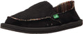 Sanuk Womens Donna Soft Top Hemp Loafers - Comfortable Casual Slip-Ons