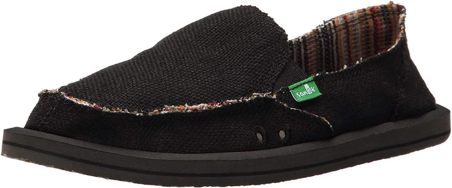 Sanuk Womens Donna Soft Top Hemp Loafers for Ultimate Comfort