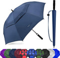 Golf Umbrella Large 72 in Oversize Double Canopy - Windproof Shield