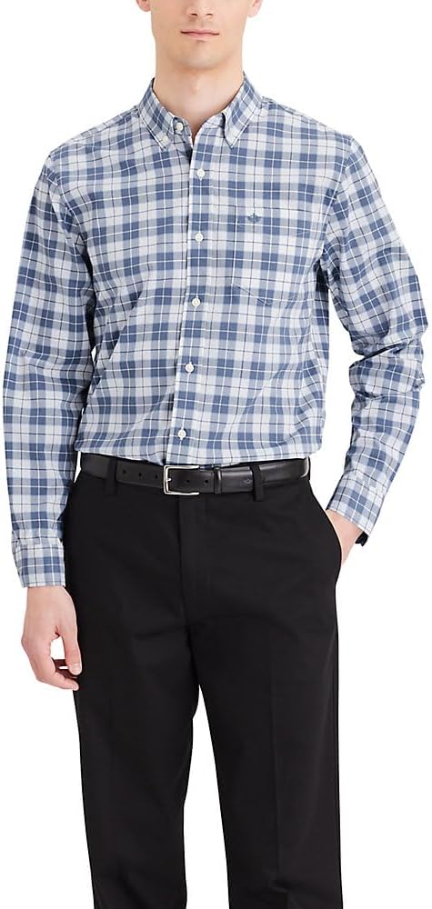 Dockers Men's Classic Fit Long Sleeve Comfort Flex Shirt Review