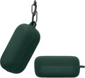 kwmobile Case for Sony WF-C510 - Silicone Protective Cover Dark Green