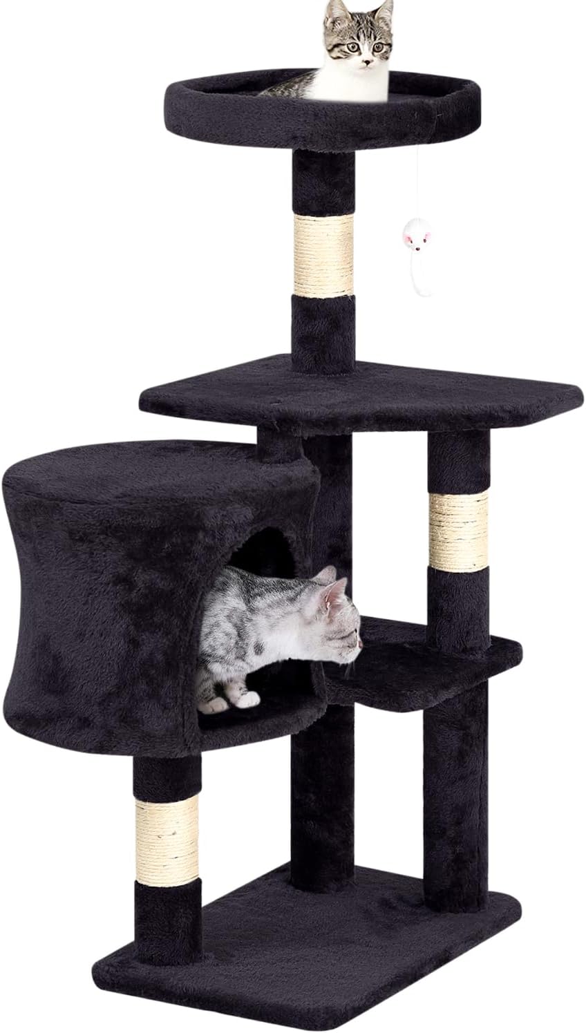 BestPet Cat Tree 36 inch Tall Scratching Toy for Indoor Cats
