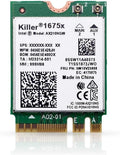 Killer Series AX1675x M.2 WiFi 6E Adapter Upgrade - Fast Tri Band
