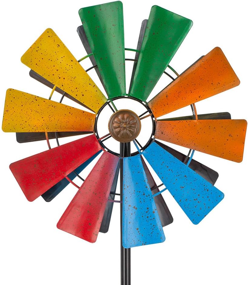 Stargarden Wind Spinners Outdoor for Colorful Garden Decor