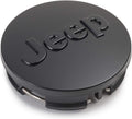 Mopar Jeep Black Center Cap for Satin Matte Wheels - Clean Fit