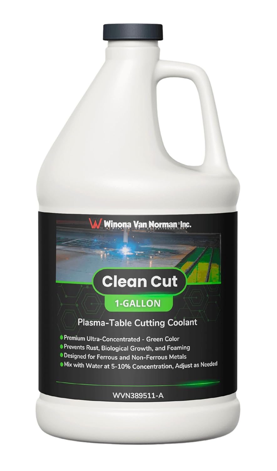 Clean Cut Plasma-Table Cutting Coolant for Superior Cuts