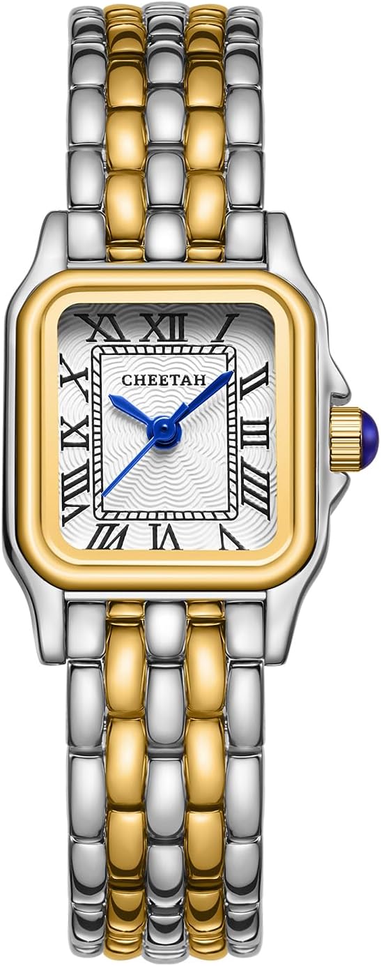 Vintage Gold Women's Watch - Elegant Roman Dial