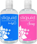 Sliquid H2O + Sassy Variety 2-Pack Water-Based Lubes - Natural