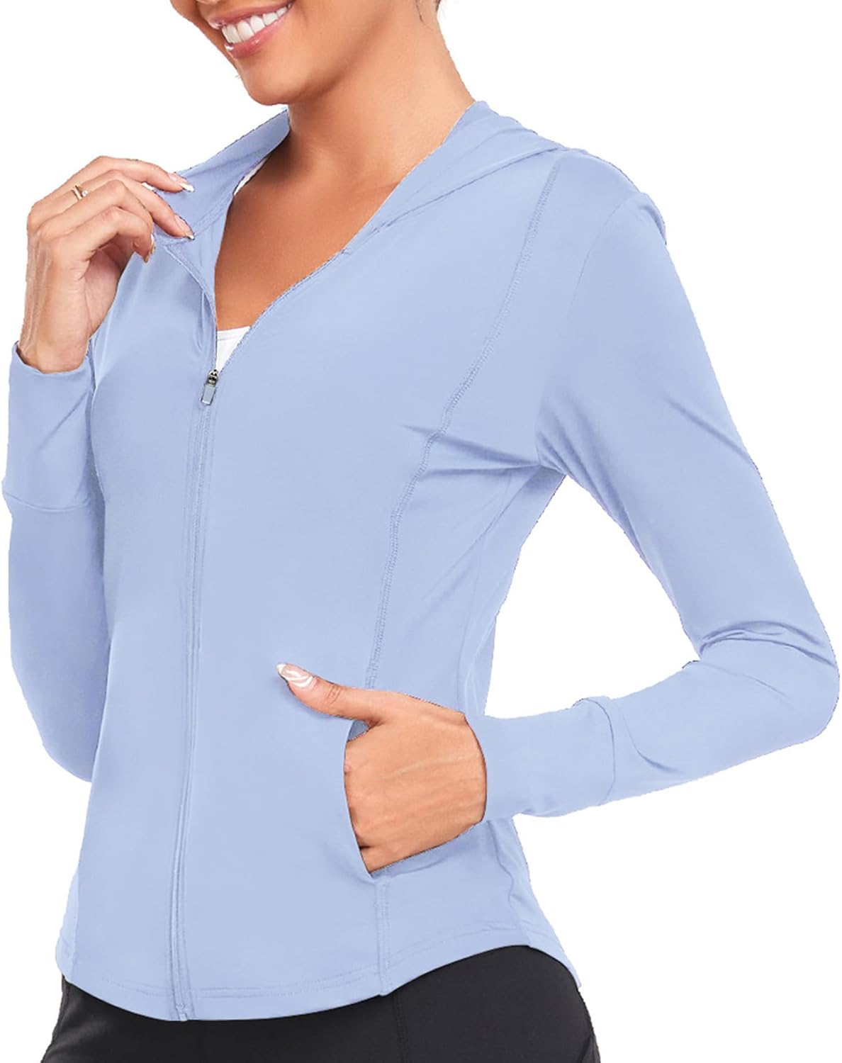 AGVNG Women's Sun-Protective Hoodie