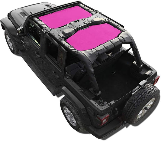 Shadeidea Sun Shade Top for Jeep Wrangler JL Unlimited 2018-2023