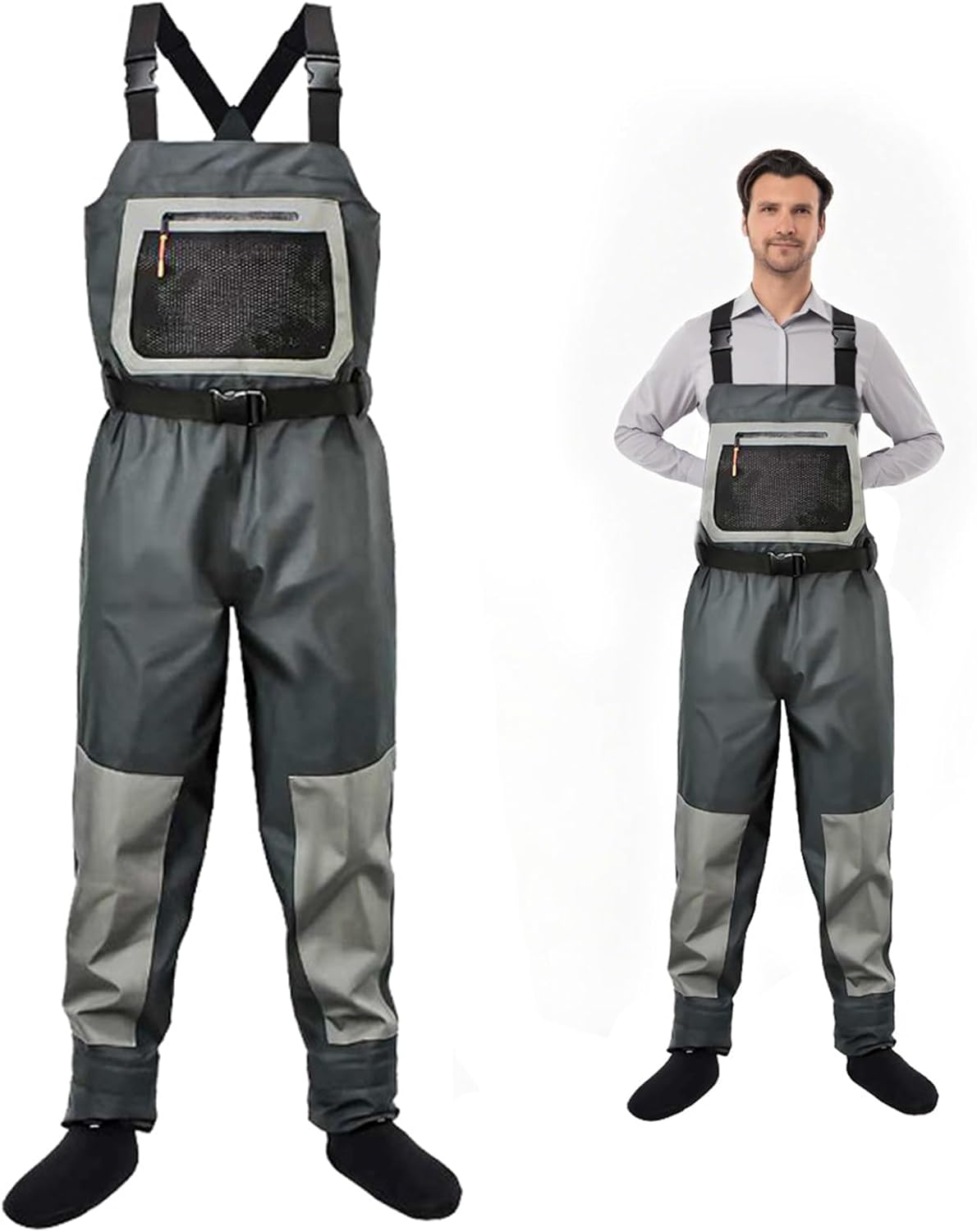 Fishing Waders for Men, Waterproof Chest Waders for Comfort