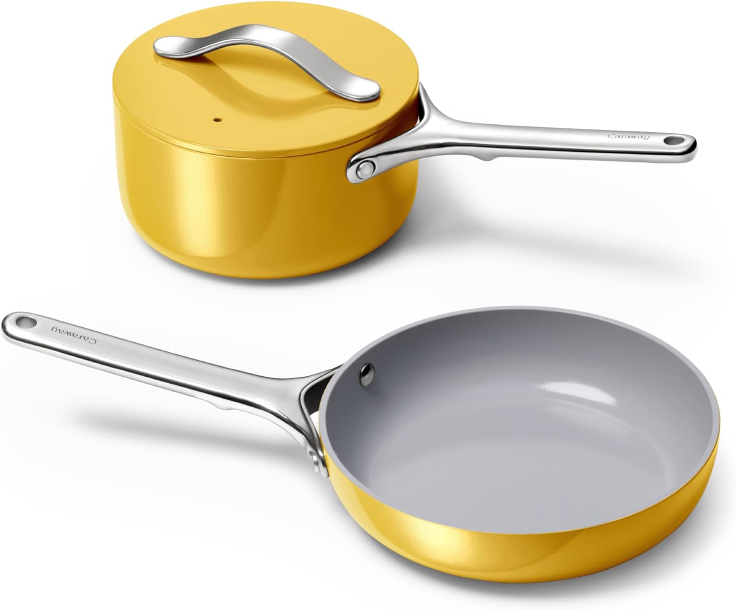 Caraway Mini Cookware Set - Non-Stick Ceramic 8ft & 1.75ft