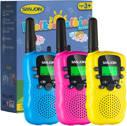 Outdoor Fun Made Easy with SANJOIN Walkie Talkies